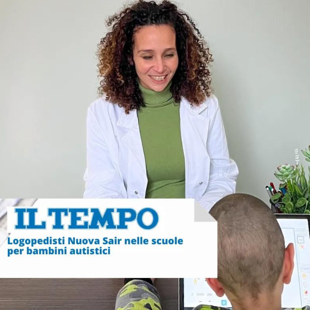 Il Tempo/Logopedisti Polo Riabilitativo Nuova Sair per bambini autistici nelle scuole del V e del VII