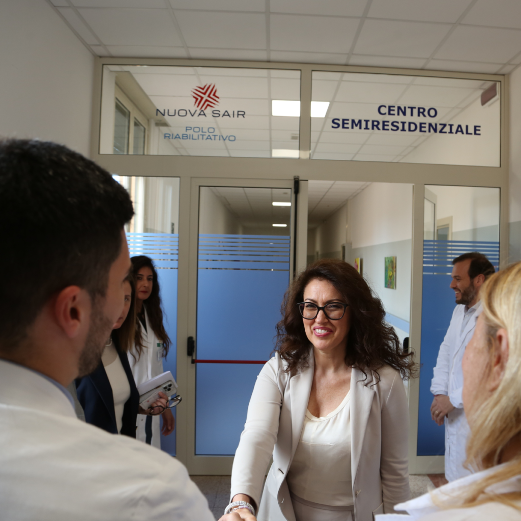 Il Vice Ministro Bellucci in visita al Polo Riabilitativo Nuova Sair
