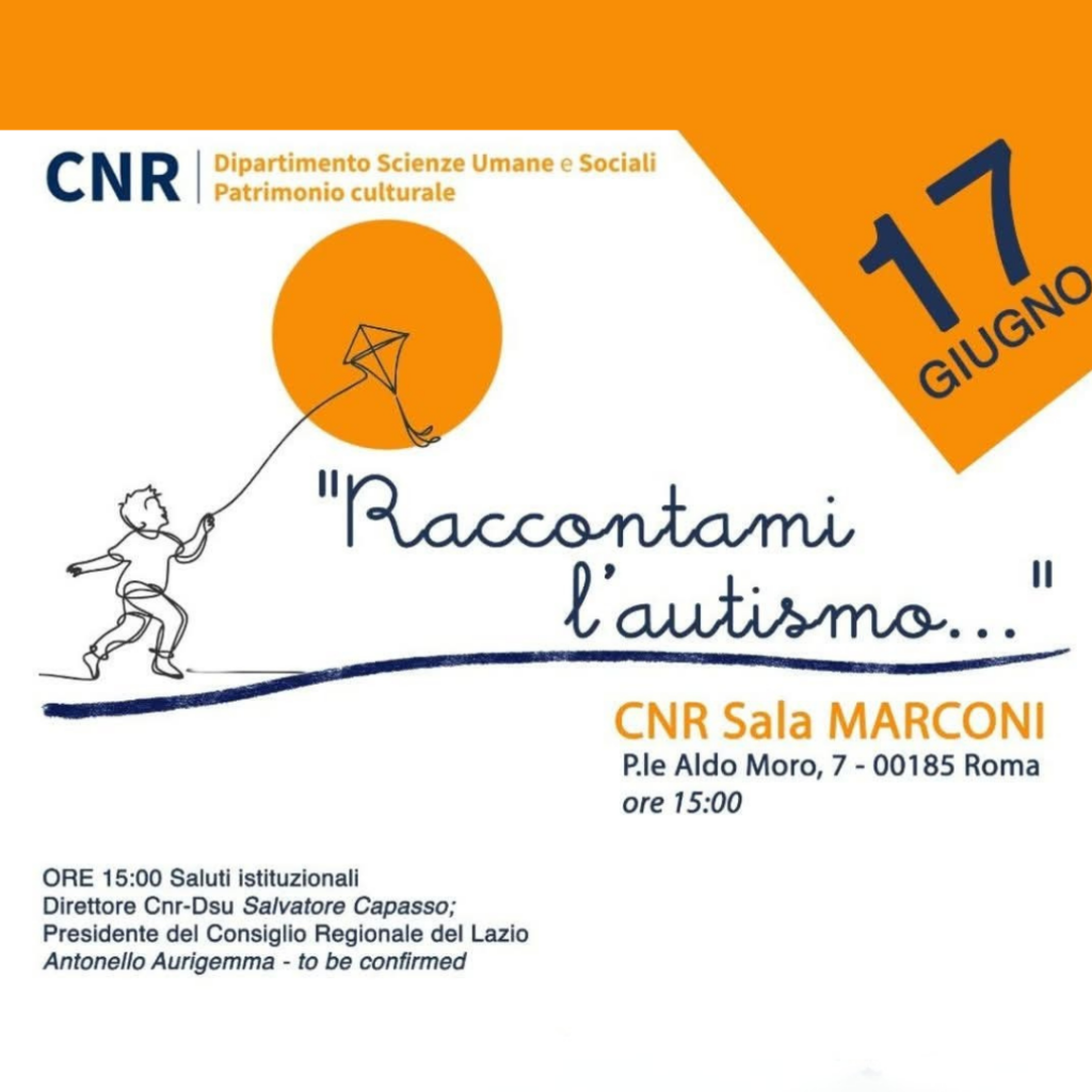 “Raccontami l’autismo”: Nuova Sair al CNR di Roma